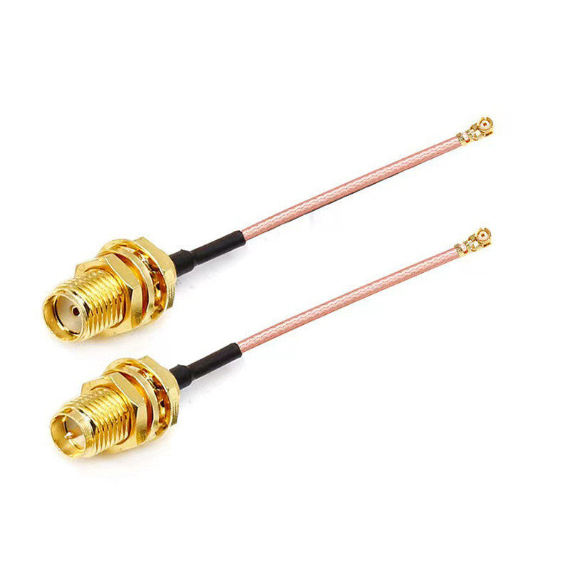 Fulabs 5pcs SMA Connector Cable Female to uFL/u.FL/IPX/IPEX RF Or NO Connector Coax Adapter Assembly RG178 Pigtail Cable 1.13mm