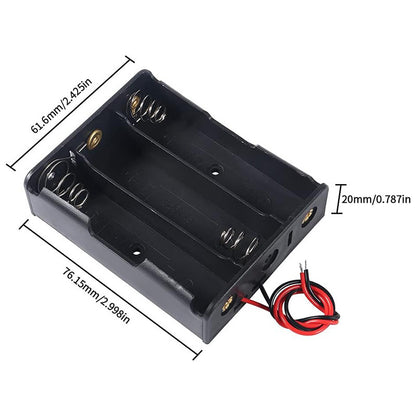 18650 Battery Holder Socket with Wire Multiply Size Options 18650 Series and Parallel Battery Holder Socket