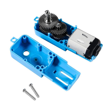 Yellow DC TT Gear Geared Motor and Wheel (Smart Car Robot Gear) Blue full metal double shaft