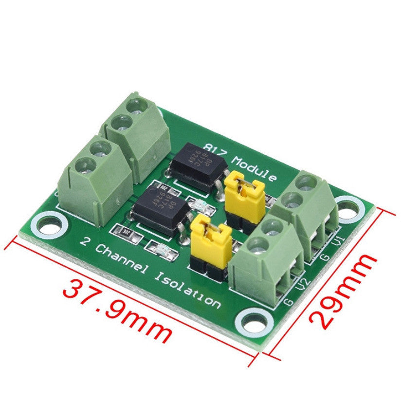 1pcs PC817 Optocoupler Isolation Board Voltage Converter Adapter Module 3.6-30V Driver Photoelectric Isolated Module
