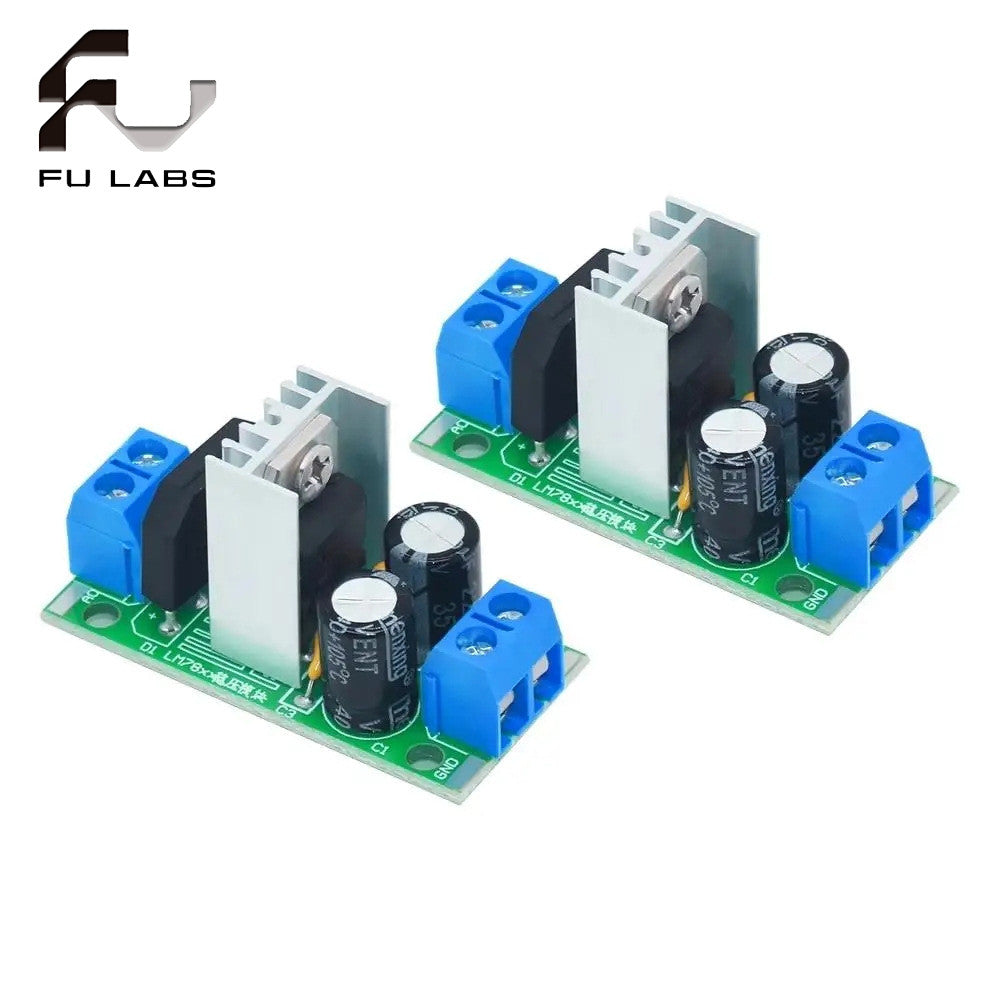 1pcs LM7805 LM7812 DC/AC Three Terminal Voltage Regulator Power Supply Module 5V 9V 12V Output Max 1.2A L7805 L7812