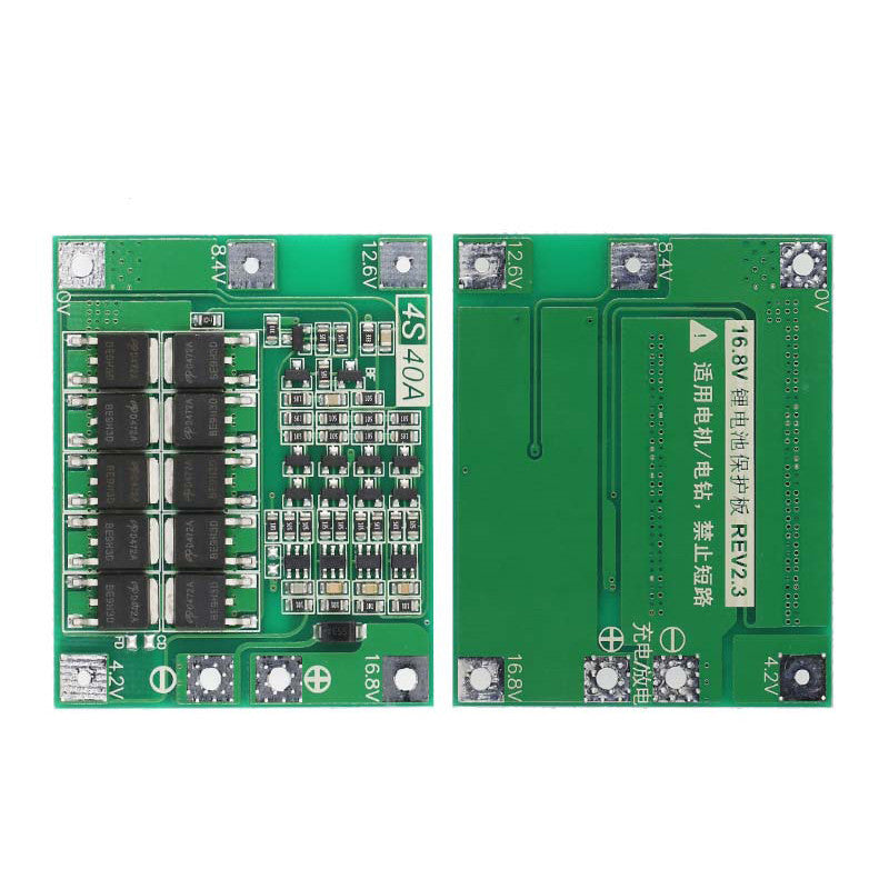 3S/4S 40A 60A Li-ion Lithium Battery Charger Protection Board 18650 BMS For Drill Motor 11.1V 12.6V/14.8V 16.8V Enhance/Balance