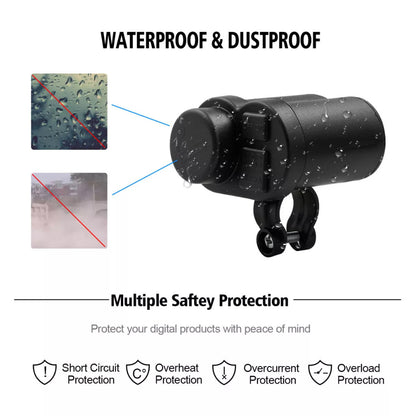 5V2A Small Motorcycle Telescope type Charger Waterproof USB Motor Charger