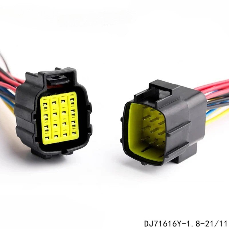 1/2/3/4/6/8/10/12/16Pin Denso Car Sealed Truck Socket Oxygen Sensor Plug Waterproof Electrical Connector Wire Harness With Cable