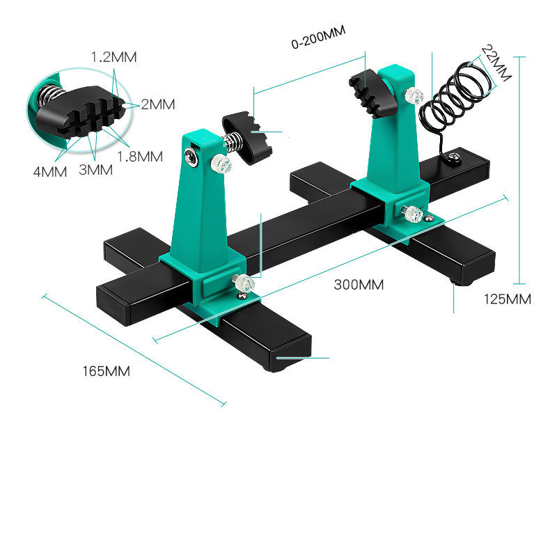 1pcs Circuit Board Holder Stable Adjustable PCB Welding Bracket Auxiliary Clamp Repair Tool Clamping Kit