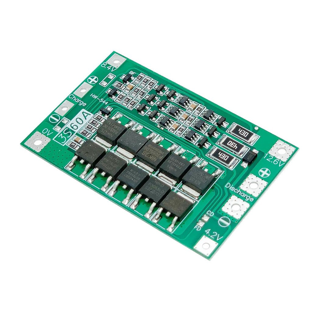 3S/4S 40A 60A Li-ion Lithium Battery Charger Protection Board 18650 BMS For Drill Motor 11.1V 12.6V/14.8V 16.8V Enhance/Balance