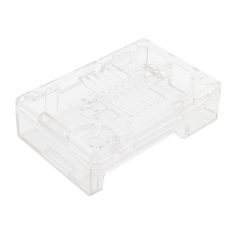1pcs Raspberry Pi Clear Case Enclosure with Fan for Raspberry Pi 3 3B/3B+