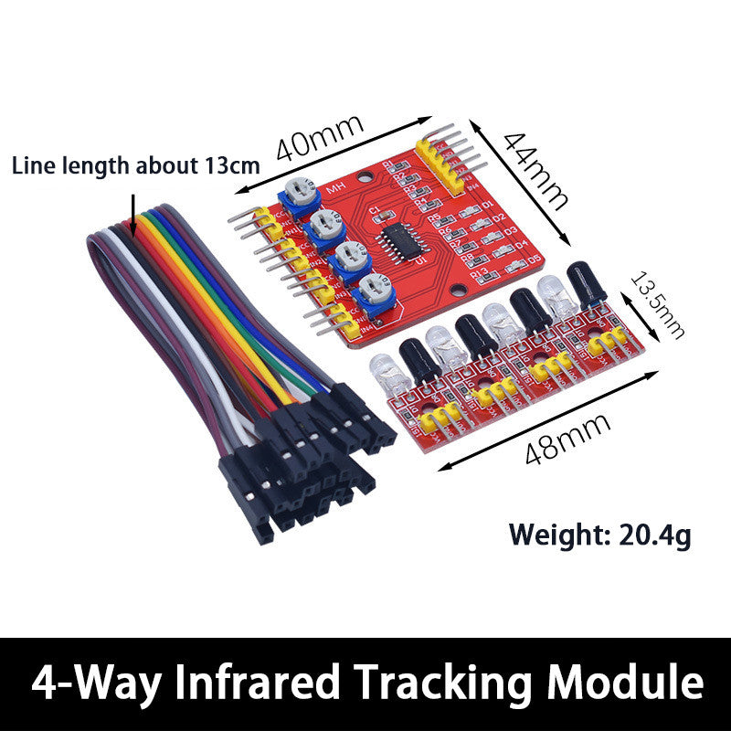 Infrared IR Line Tracing Obstacle Avoidance For Sensor Module Infrared IR Proximity Sensor module for Arduino Raspberry Pi