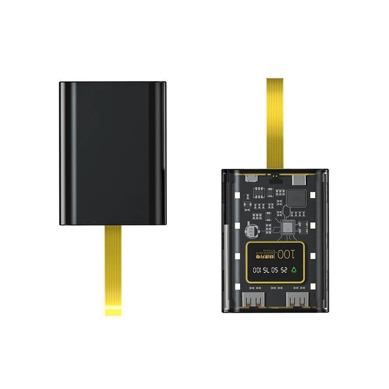 18650 Battery Charger DIY Power Bank Box Fast Charging With Night Light Charge Powerbank Case