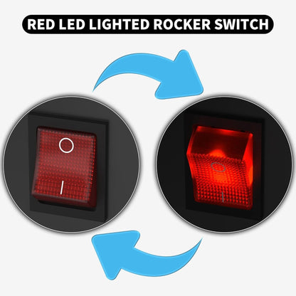 2 Position Red/Green Light Rocker Switch 16A/250V KCD4-20 4 Pin 6 pin ON/OFF Toggle Switches