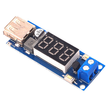 USB LED Buck Converter DC-DC 4.5-40V To 5V 2A