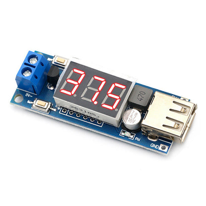 USB LED Buck Converter DC-DC 4.5-40V To 5V 2A