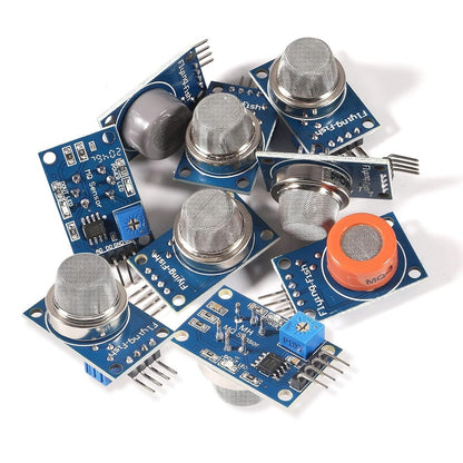 MQ2 MQ3 MQ4 MQ5 MQ6 MQ7 MQ8 MQ9 MQ135 Smoke Alcohol Methane LPG Carbon Monoxide Hydrogen Gas Sensor