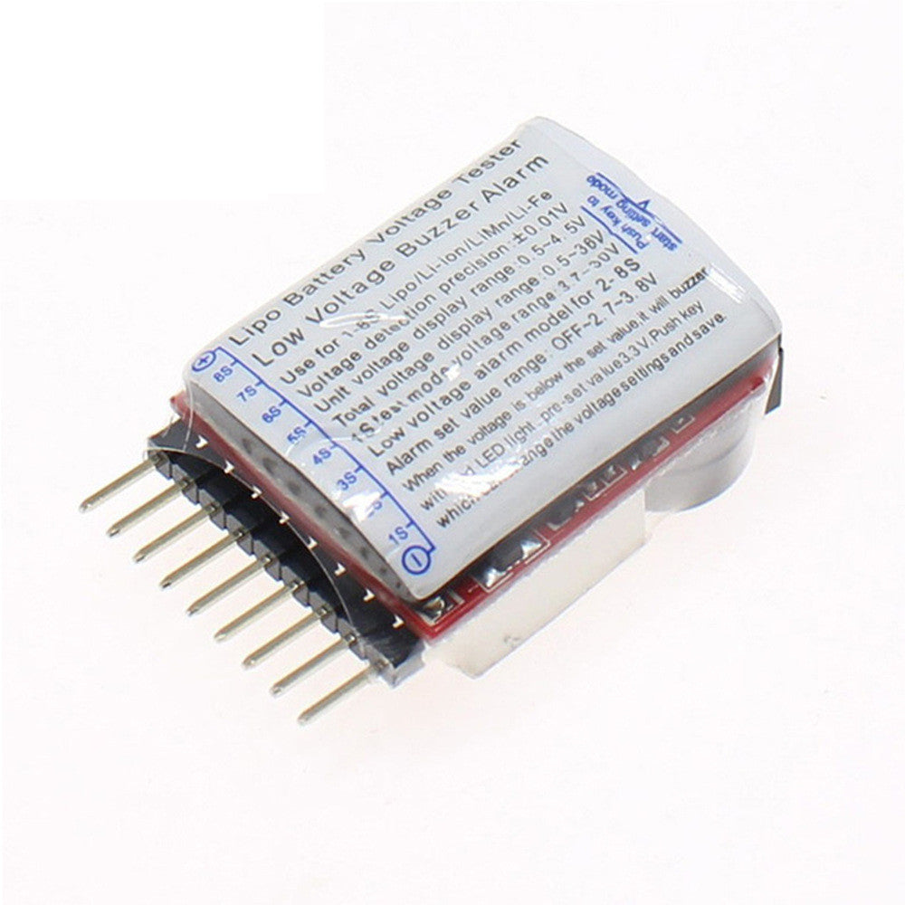 Fulabs HotRc BX100 Lipo Battery Voltage Tester with Dual Speakers