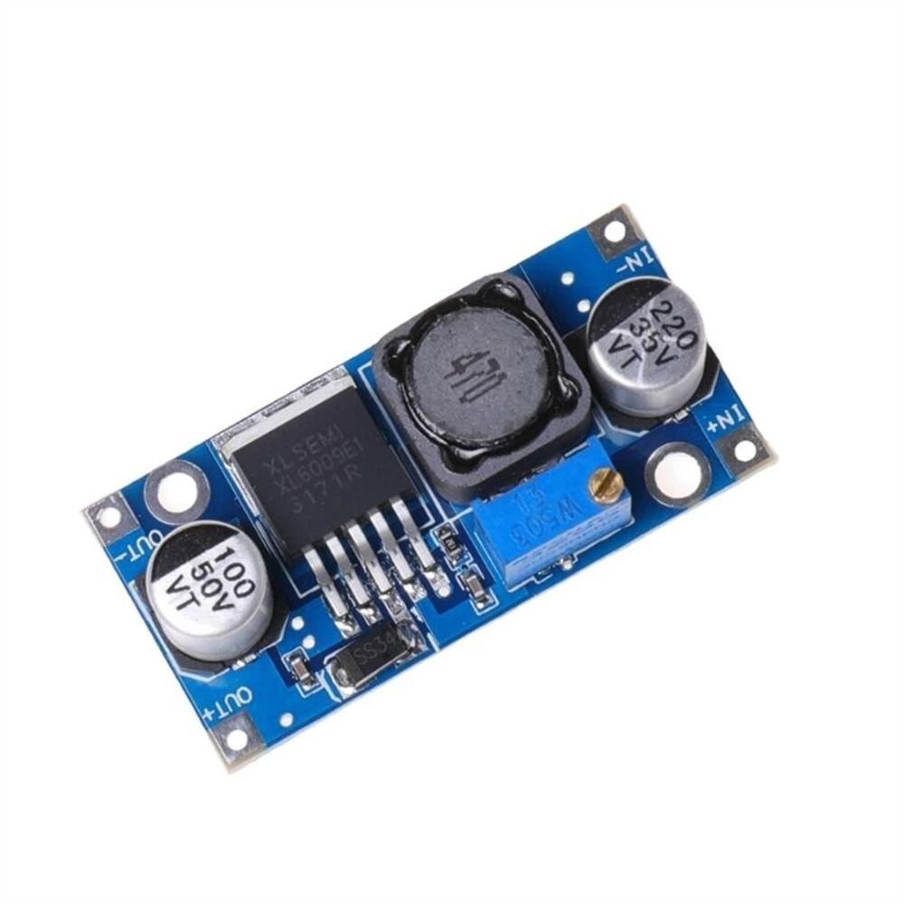 DC-DC XL6009/XL6019 VoltMeter Step-up Board Module Converter Regulated Power Supply Booster Module Step-up Module Step Up Converter Stable Pressing Plate Voltage Stabilizing Board
