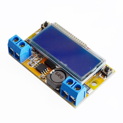 Dual Display 3A Step Down Power Supply Buck Converter Adjustable LCD Step-down Voltage Regulator DC-DC 5-23V To 0-16.5V