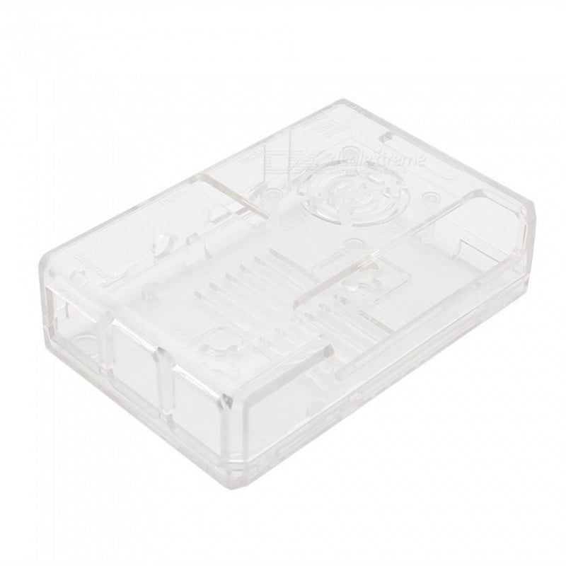 1pcs Raspberry Pi Clear Case Enclosure with Fan for Raspberry Pi 3 3B/3B+