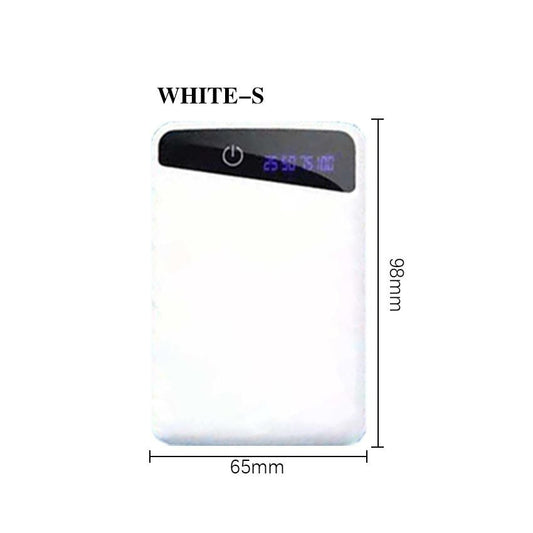 3/8*18650 Power Bank Case Battery Holder Micro Dual USB Type C Charge DIY Shell Battery Storage Box