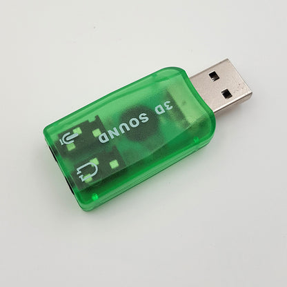 Fulabs 5.1 USB 3D Audio Sound Card Adarpter for PC Desktop Notebook