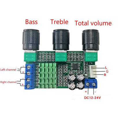 TPA3116D2 Dual-Channel Stereo Digital Power Amplifier AMP Board 2x80W
