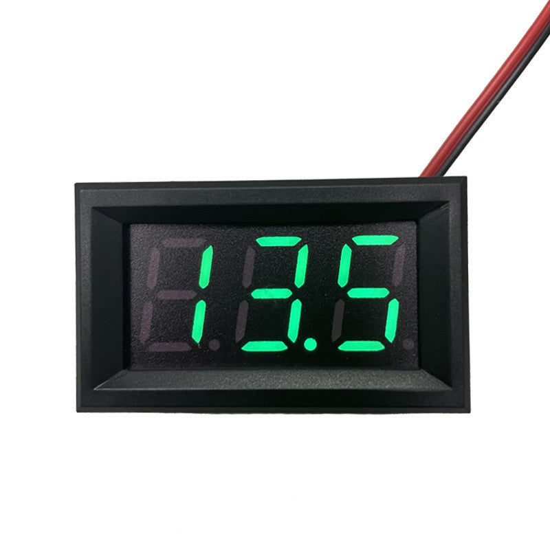 0.28 0.36 0.56 Inch 2.5V-40V Mini Digital Voltmeter Voltage Tester Meter RED/BLUE/YELLOW/GREEN LED Screen