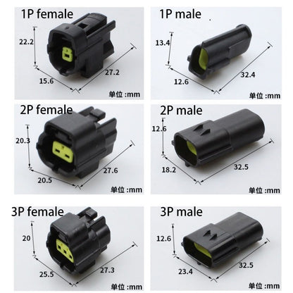 1/2/3/4/6/8/10/12/16Pin Denso Car Sealed Truck Socket Oxygen Sensor Plug Waterproof Electrical Connector Wire Harness With Cable