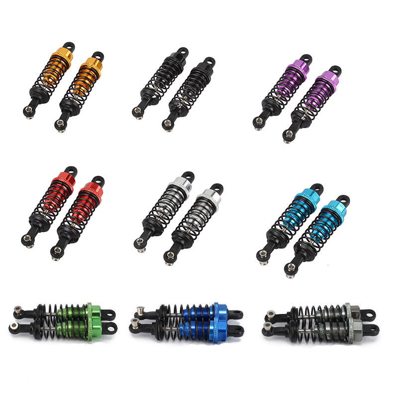 2Pcs Aluminum Shock Absorber Assembled For 1/18 WLtoys A959 RC Car A969 A979 K929 A949-55 Upgrade Parts