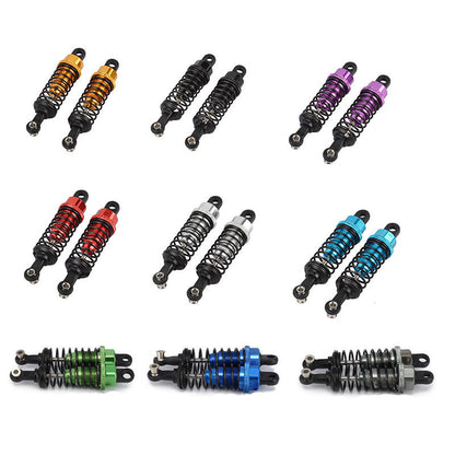 2Pcs Aluminum Shock Absorber Assembled For 1/18 WLtoys A959 RC Car A969 A979 K929 A949-55 Upgrade Parts