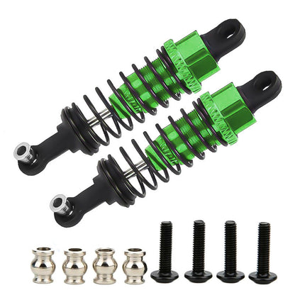 2Pcs Aluminum Shock Absorber Assembled For 1/18 WLtoys A959 RC Car A969 A979 K929 A949-55 Upgrade Parts