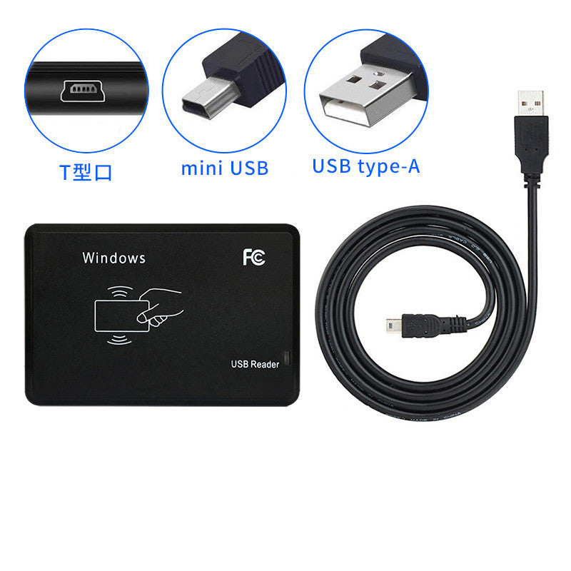 Smart Contactless RFID ID IC Card Reader 13.56Mhz 125Khz USB Proximity Sensor