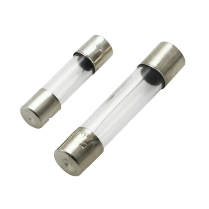 10Pcs 5x20mm 6x30mm Glass Tube Fuse Kit 250V 0.1A 0.2A 0.5A 0.8A 1A 2A 2.5A 3A 4A 5A 6.3A 7A 8A 10A 12A 15A 20A 30A AMP Circuit Fast Blow Fuses