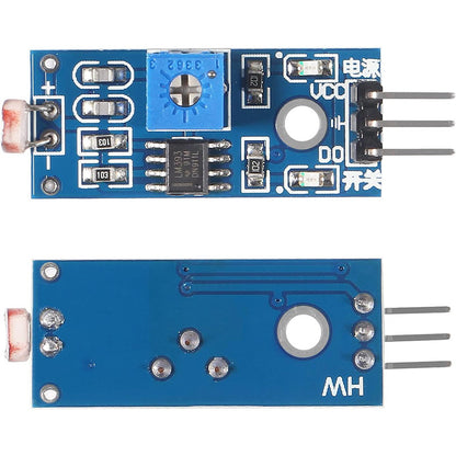Photosensitive brightness resistance sensor module Light intensity detect 3pin 4pin For Arduino