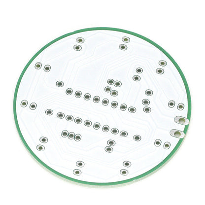 Fulabs CD4017 Colorful Voice Control Rotating LED Light Kit Electronic Manufacturing DIY Kit Spare Parts Student Laboratory