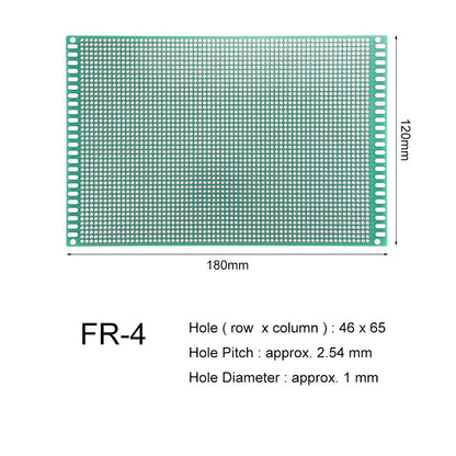 FR4 Universal Protoboard PCB - Double Sided