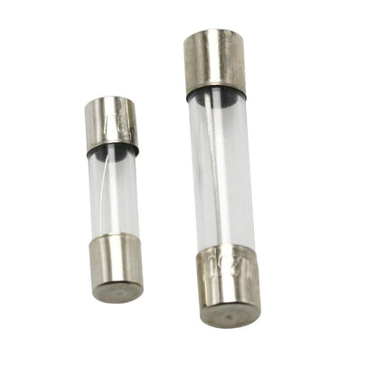 10Pcs 5x20mm 6x30mm Glass Tube Fuse Kit 250V 0.1A 0.2A 0.5A 0.8A 1A 2A 2.5A 3A 4A 5A 6.3A 7A 8A 10A 12A 15A 20A 30A AMP Circuit Fast Blow Fuses