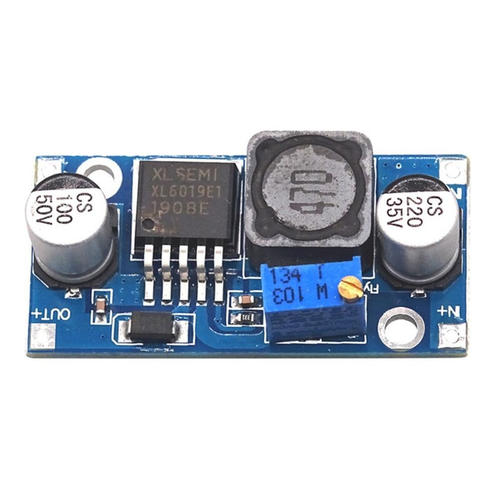 DC-DC XL6009/XL6019 VoltMeter Step-up Board Module Converter Regulated Power Supply Booster Module Step-up Module Step Up Converter Stable Pressing Plate Voltage Stabilizing Board