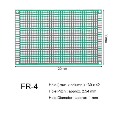 FR4 Universal Protoboard PCB - Double Sided