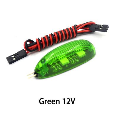 1pcs Intelligent Navigation Light V1 LED Red Green White Blue Wireless for Fixed wing FPV Racing Drone quadcopter LED