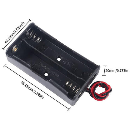 18650 Battery Holder Socket with Wire Multiply Size Options 18650 Series and Parallel Battery Holder Socket