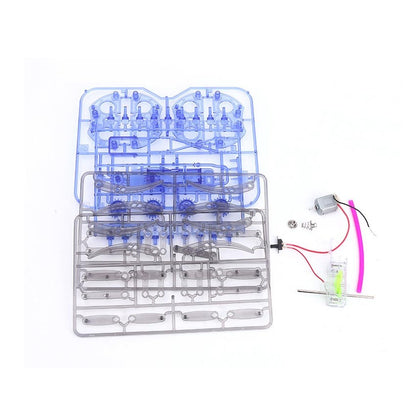 1pcs DIY Electronic Assemble Educational Toy For Children Electric Spider Robot Kid Toy