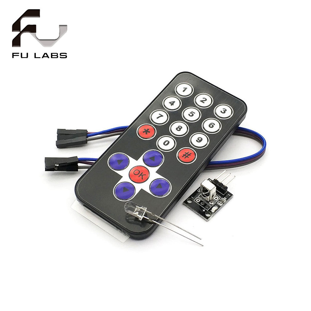 Fulabs IR Wireless Remote Control Module Kits DIY Kit HX1838 For Raspberry Pi arduino