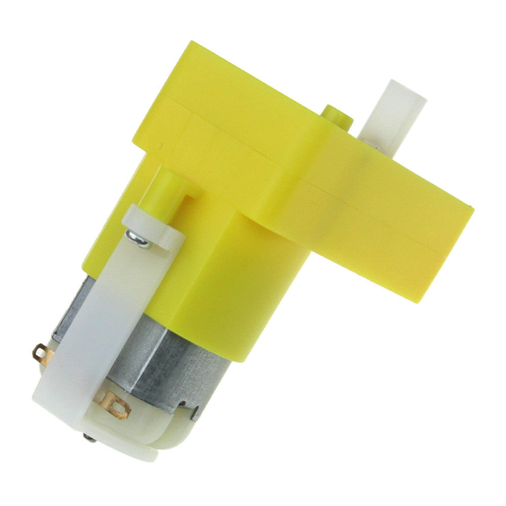 Yellow DC TT Gear Geared Motor and Wheel (Smart Car Robot Gear) Blue full metal double shaft