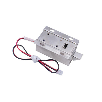Solenoid Lock 12V DC Practical Safety Electromagnetic Solenoid Lock for Cabinet Door Drawer
