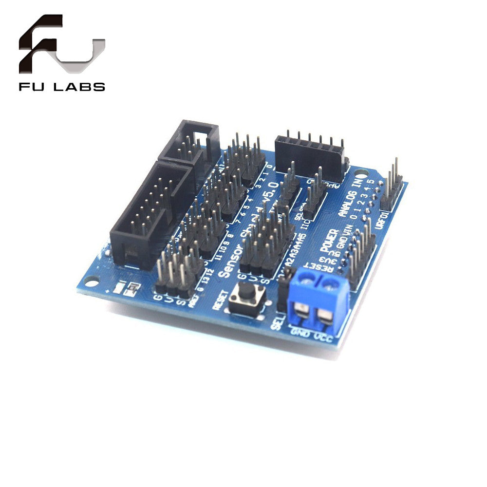 1pcs V5 0 Sensor Shield Expansion Board For Arduino Electronic Building Blocks Robot Accessories