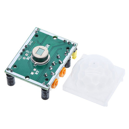 Green/blue HC-SR501 Acrylic stand Adjust IR Pyroelectric Motion Sensor Module For Arduino For Raspberry Pi Kits