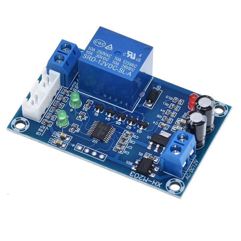 1pcs XH-M203 water level controller automatic water level controller water level switch level water pump controller 12V Relay Output