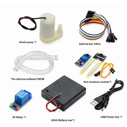 1pcs Automatic Watering System DIY Automatic Irrigation Module Kit Soil Moisture Sensor Garden Drip Kit