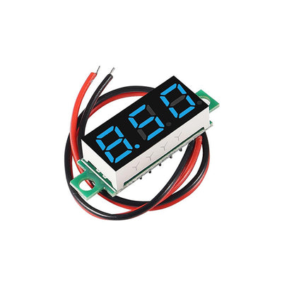 0.28 0.36 0.56 Inch 2.5V-40V Mini Digital Voltmeter Voltage Tester Meter RED/BLUE/YELLOW/GREEN LED Screen