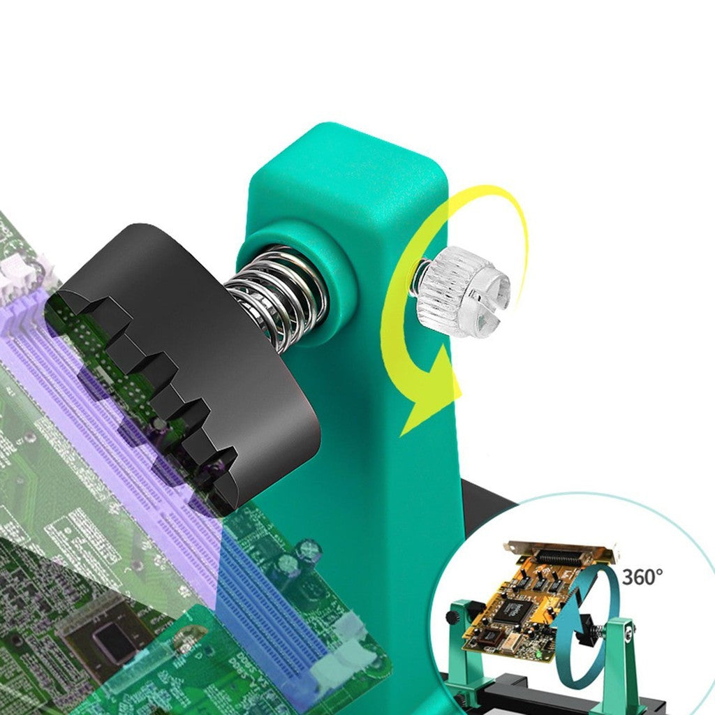 1pcs Circuit Board Holder Stable Adjustable PCB Welding Bracket Auxiliary Clamp Repair Tool Clamping Kit