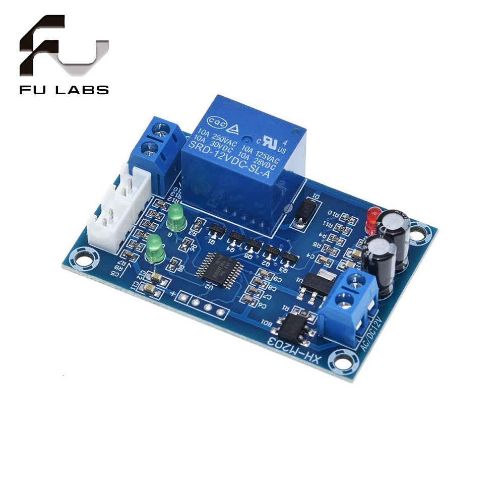 1pcs XH-M203 water level controller automatic water level controller water level switch level water pump controller 12V Relay Output